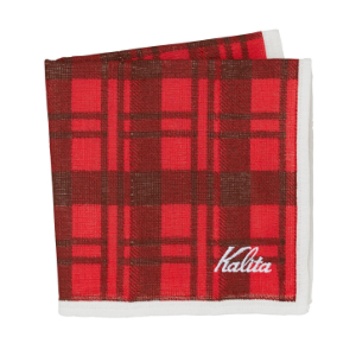 Kalita カリタ 71163 カリタ 蚊帳フキン チェック 赤 ふきん おしゃれ