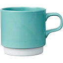 Kalita カリタ 73175 カリタスタッキングマグ(アクア) 保温 コーヒー 珈琲 マグカップ 波佐見焼 約320ml おしゃれ