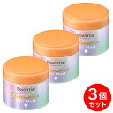 【まとめ買い】花王 エッセンシャル プレミアム とろ生ヘアマスク 180g×3個セット ホワイトピーチ&ムスクの香り