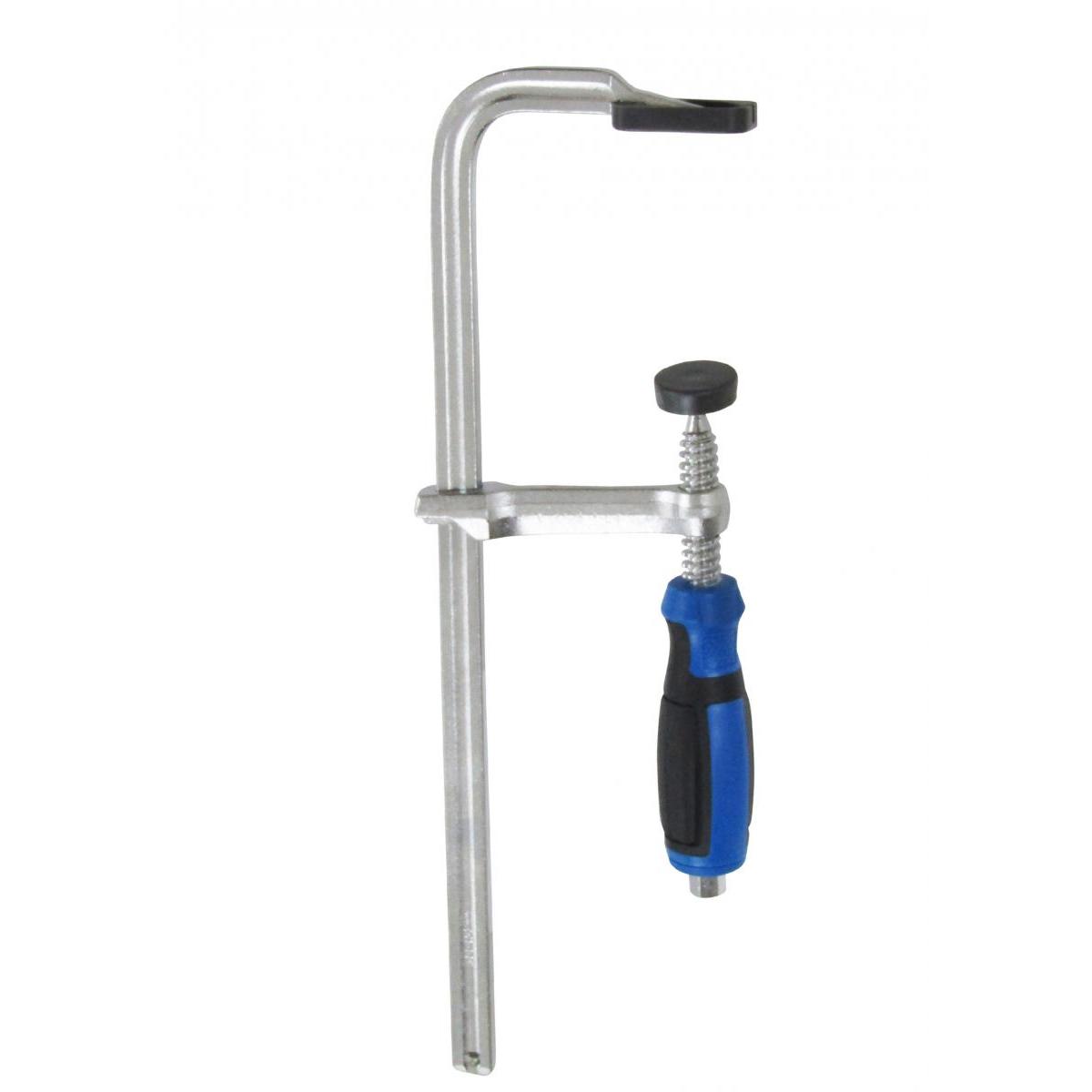 コンヨ SUN UP 20804 L型クランプ 300mm 固定 極太グリップ 保護キャップ付 可動式くわえ部