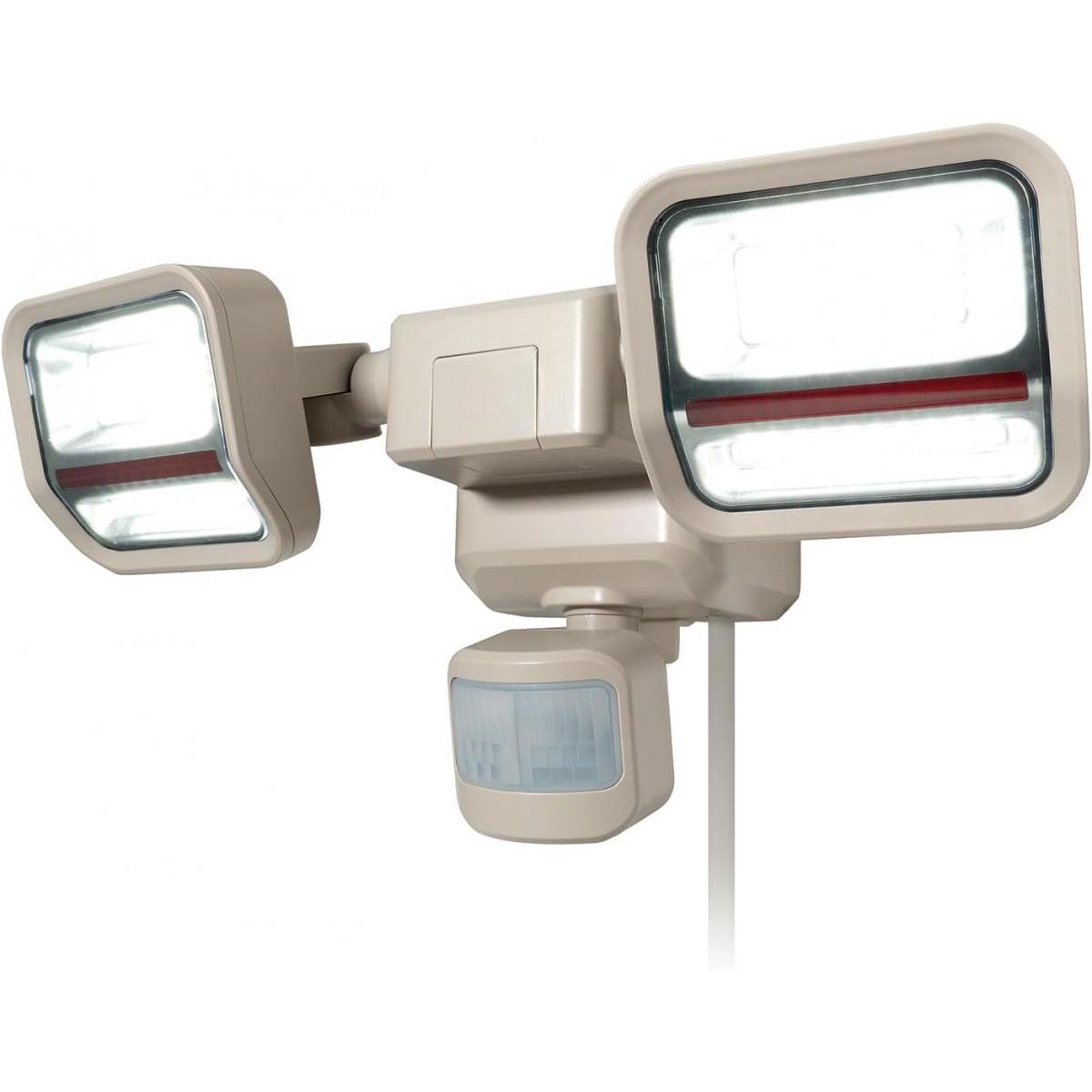 エルパ ELPA センサーライト ESL-SS2002AC 二面発光ACセンサーライト 2灯 センサー ライト セキュリティ 防犯 防犯グッズ 人感センサー