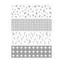 キングジム KINGJIM HITOTOKI KITTA BASIC KITH006 スターダスト マスキングテープ コンパクト 使いやすい デコレーション