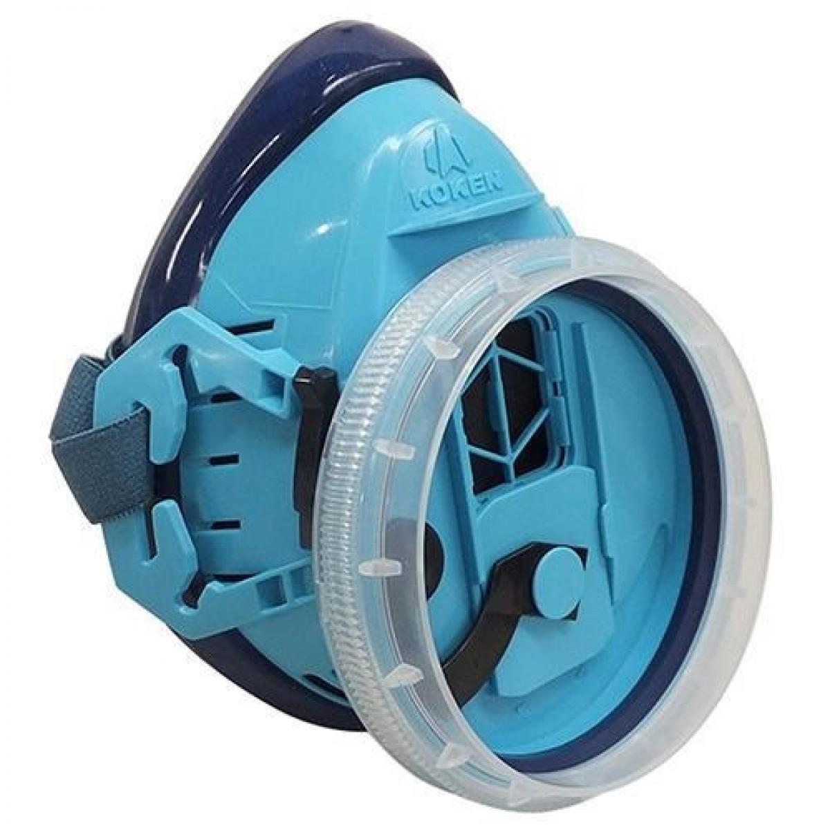 興研 R-5-RA-08ガタ 半面形防毒マスク フィットチェッカー内蔵 肌にやさしい シリコーン面体