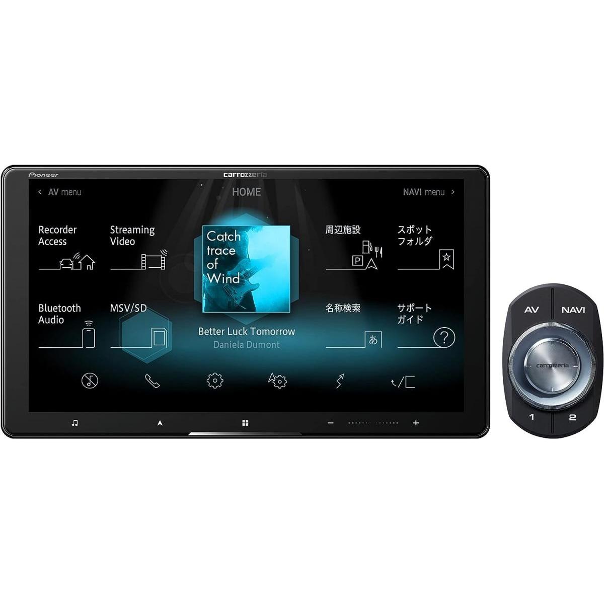 パイオニア Pioneer カーナビ AVIC-CQ912-2 サイバーナビ CYBER NAVI 9インチ 無料地図更新 フルセグ DVD CD Bluetooth SD USB