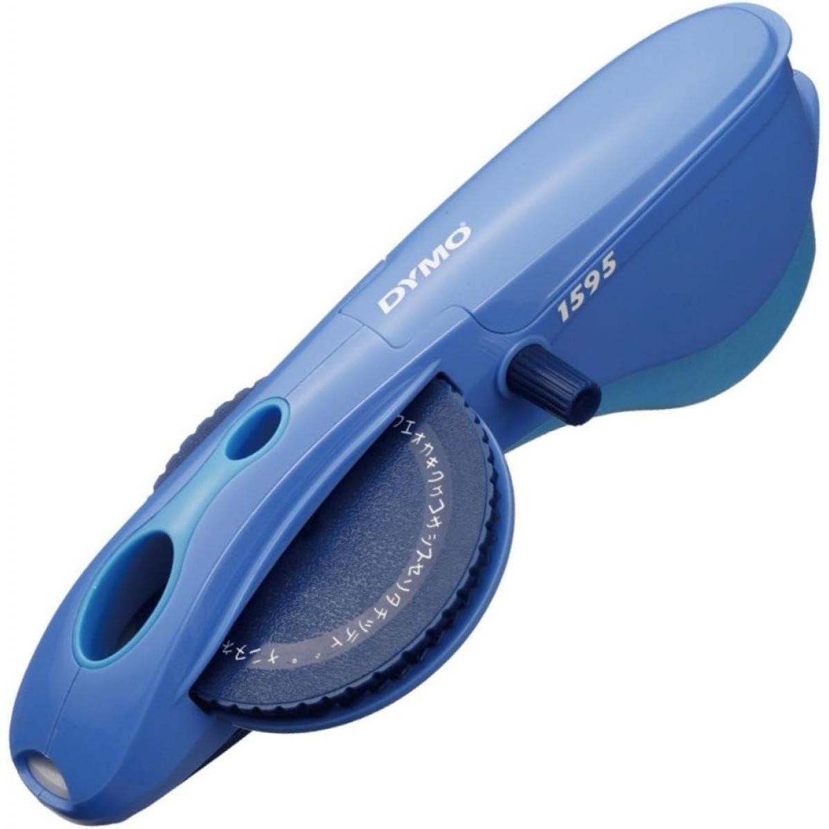 ダイモ DYMO テープライター 青 DM1595BU ひらがな カタカナ アルファベット 数字 ラベルメーカー インデックス 名前 ネーム