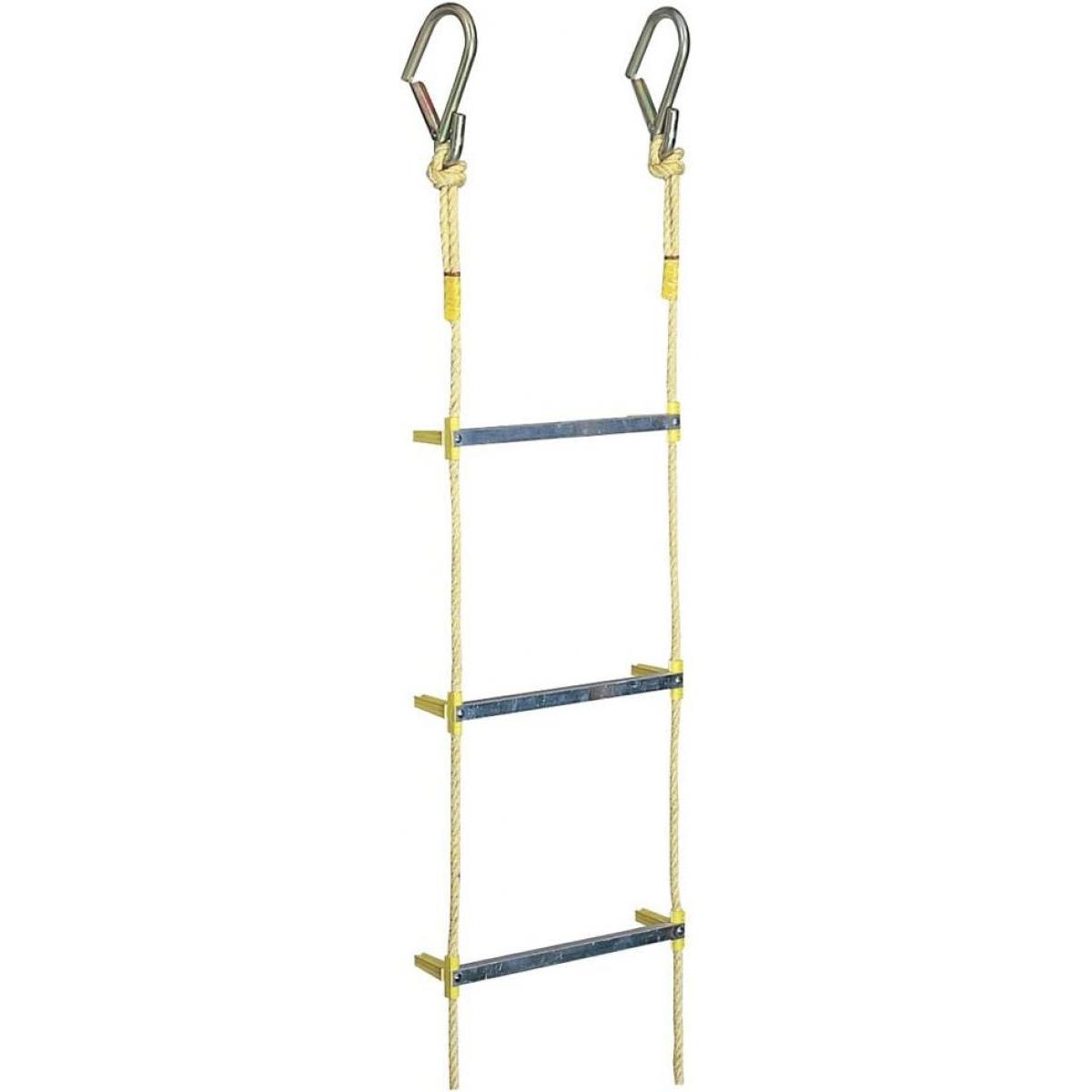 八ツ矢工業 アルミ縄ばしご 5m 12042 避難 はしご ロープ 避難用品 災害時 緊急用 非常用