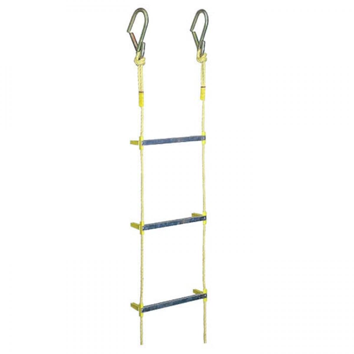 八ツ矢工業 アルミ縄ばしご 20m 120492 避難 はしご ロープ 避難用品 災害時 緊急用 非常用