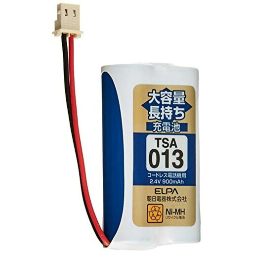ELPA エルパ 子機用 大容量長持ち充電池 TSA-013 ELPA エルパ 子機用 大容量長持ち充電池 TSA-013