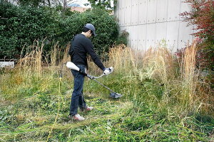 RYOBI/リョービ電気式刈払機AK-6000230mm造園庭園ガーデニング