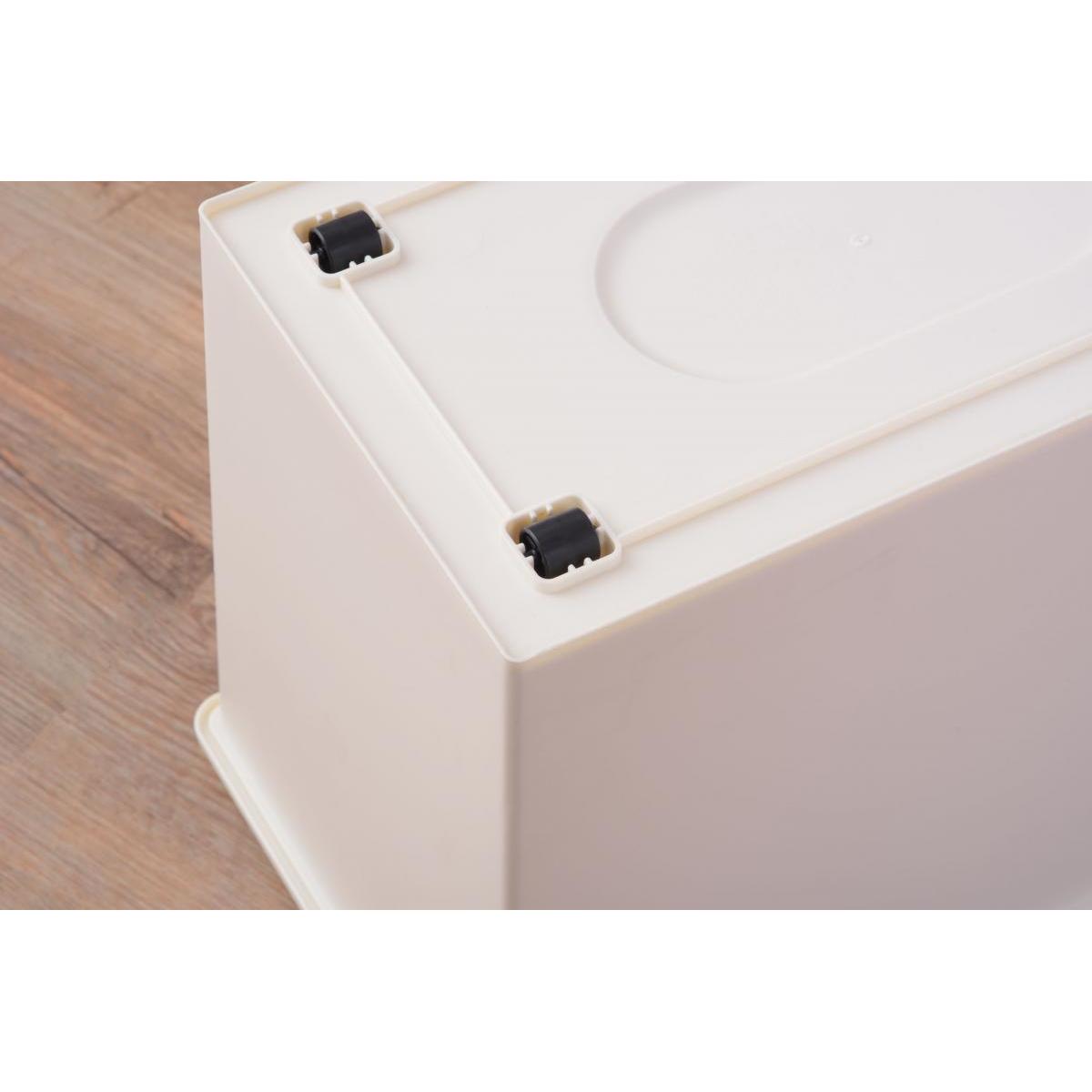 【I】東谷 Azumaya スタッキングペール45L スリム WH LFS-761WH 新生活 おしゃれ 模様替え 映え【代引不可/北海道・沖縄・離島不可】 [3]