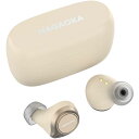 NAGAOKA Bluetooth5.0対応 オートペアリング機能搭載 最大8時間再生対応 完全ワイヤレスイヤホン BT824IV アイボリー(2)