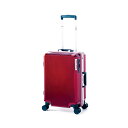 A.L.I スーツケース ハードキャリー TRIPLAYER ALI 36L ワイン ALI505018WN TSAロック 洗える 1～3泊 アルミフレーム