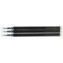 パイロット フリクションインキボールペン替芯 3本セット 0.5mm 黒 LFBKRF30EF3B