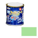 アサヒペン ペンキ 水性スーパーコート 水性多用途 パステルグリーン 1/12L