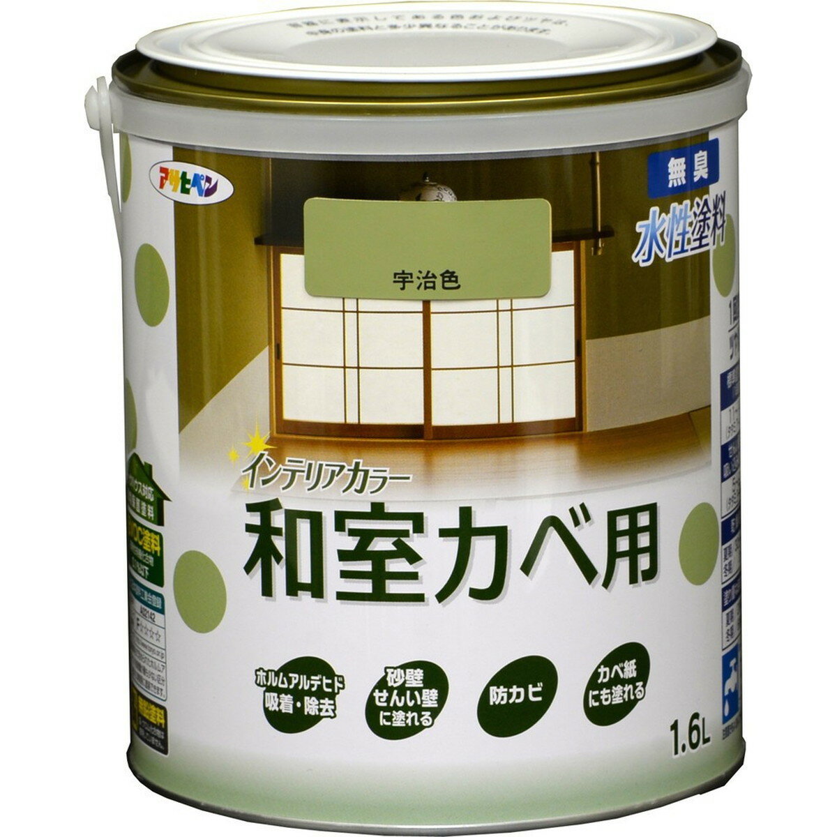 楽天市場】アサヒペン 塗料 水性 和室 黄じゅらくの通販 楽天市場】アサヒペン 塗料 水性 和室 黄じゅらくの通販