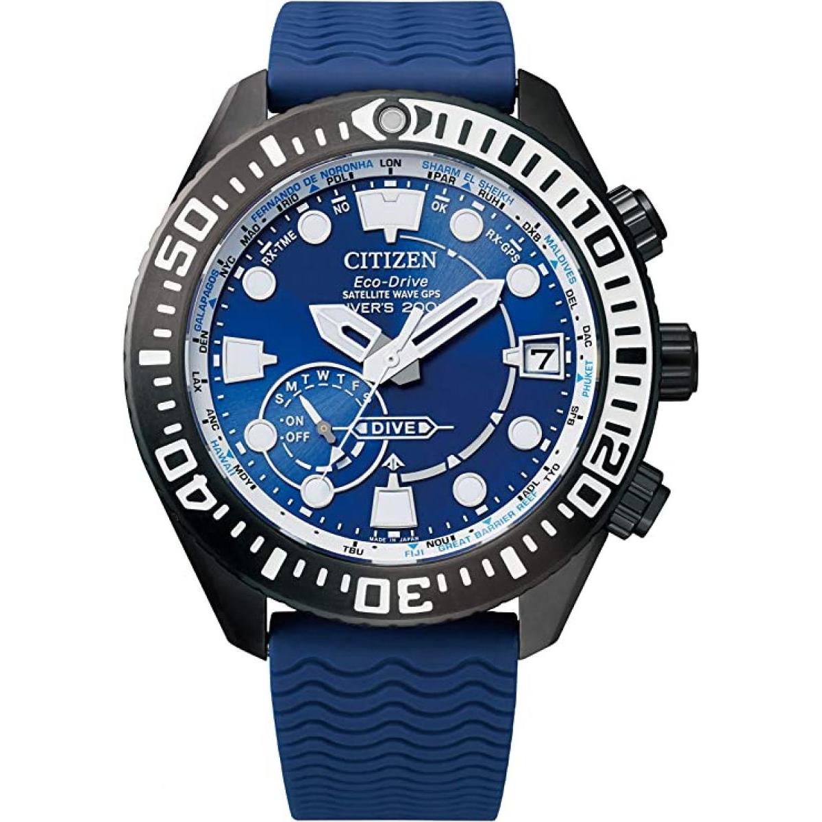 シチズン プロマスター 腕時計（メンズ） CITIZEN シチズン PROMASTER プロマスター CC5006-06L エコドライブ GPS衛星電波時計 メンズ 腕時計 防水 ブルー 潜水用防水