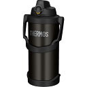 サーモス THERMOS 水筒 大容量 真空断熱 スポーツジャグ 3L ブラック FJQ-3000 BK スポーツドリンク対応 保冷専用 ワンタッチ 通学 部活