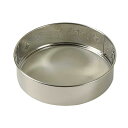リバティーコーポレーション ステンレス製 粉ふるい リング付きこし器 18cm LD-546 うらごし 製菓用品 クリスマス バレンタイン
