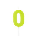 リバティーコーポレーション キャンドル ろうそく 数字 0 LD-571 デコレーション 製菓用品 誕生日 バースデー 記念日 ナンバー Style Dolce