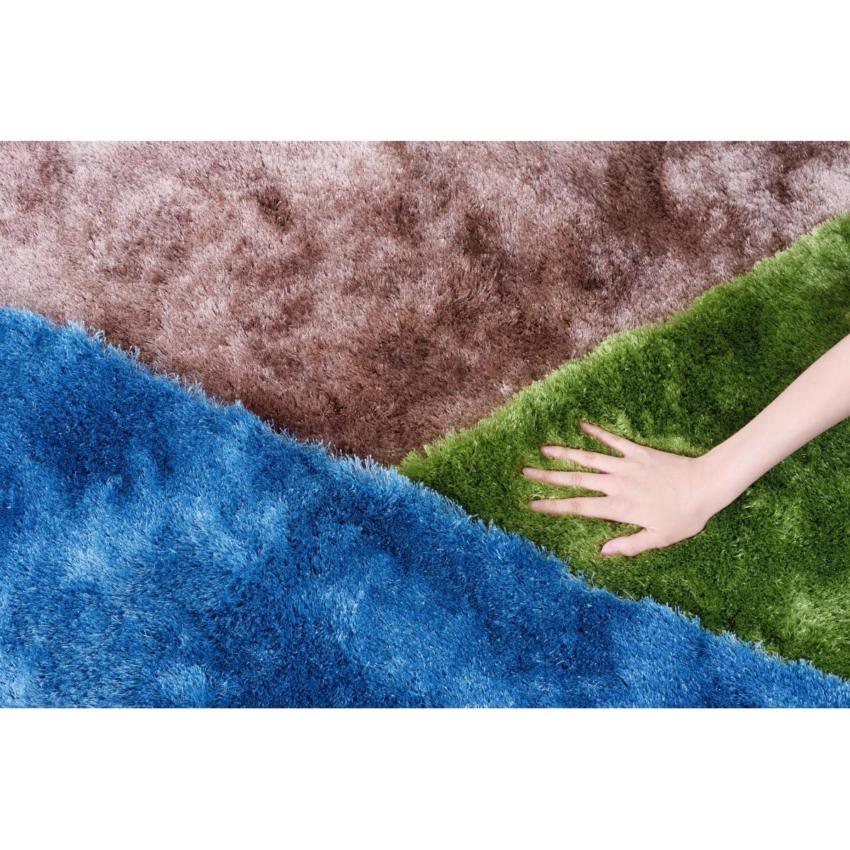 【I】東谷 Azumaya シャギーラグ ブラウン RG-22BR 新生活 おしゃれ 模様替え 映え【代引不可/北海道・沖縄・離島不可】 [2]