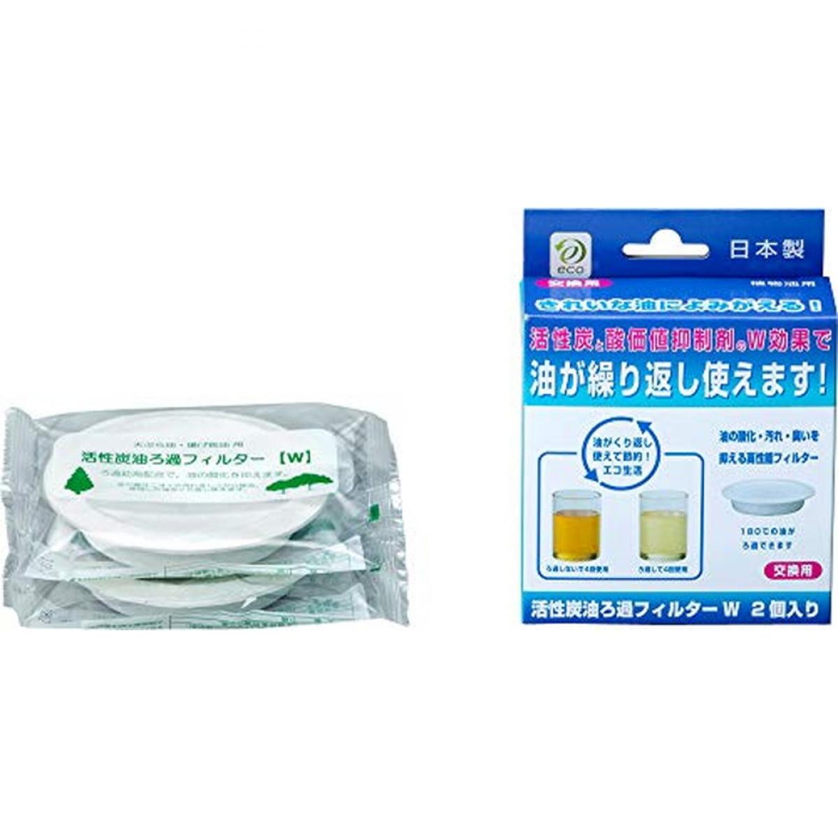 高木金属 油ろ過フィルター 活性炭 2個入り KWF-2P