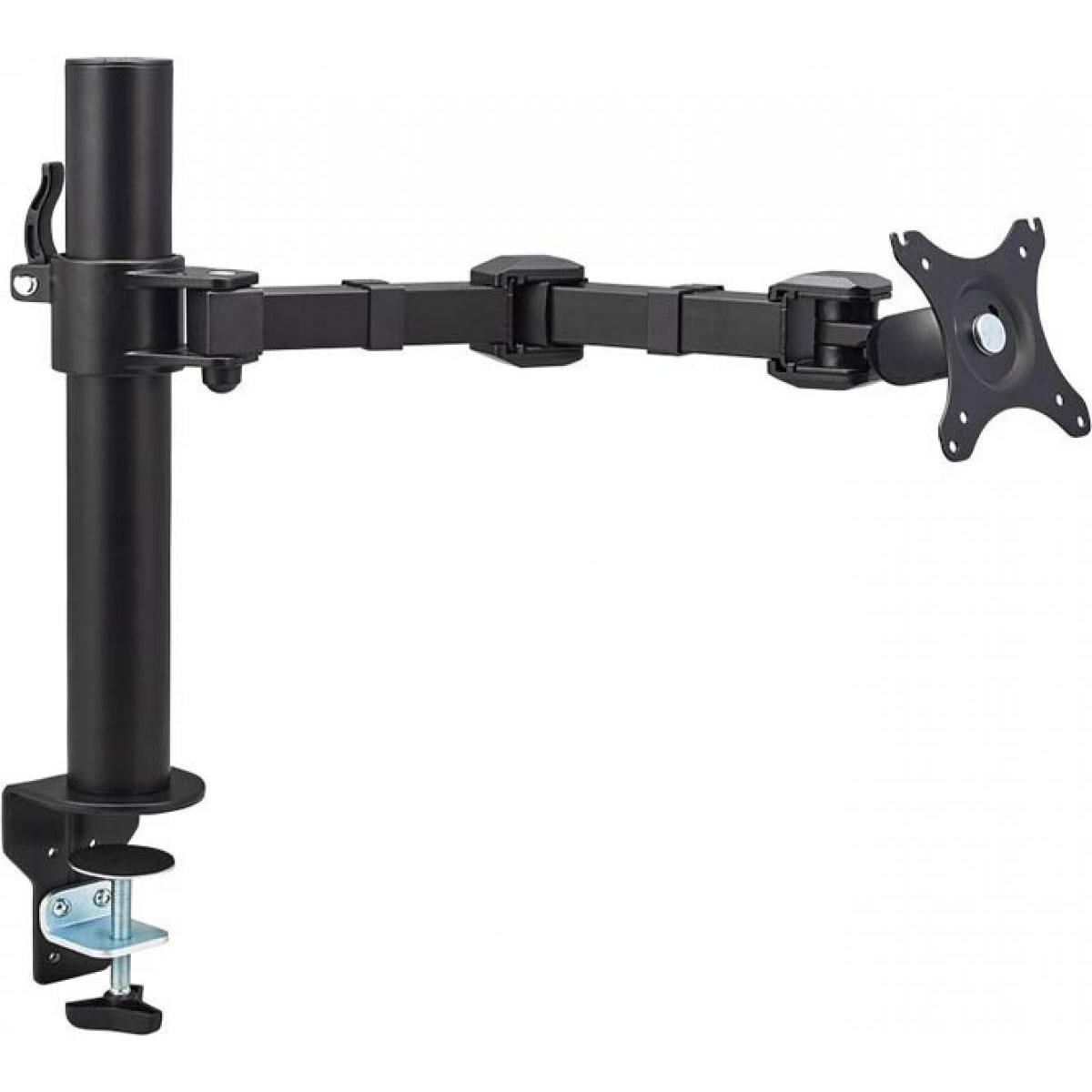 キングジム モニターアーム 1面4軸タイプ ARM120 クロ メカニカル方式 在宅勤務 オフィスワーク 便利グッズ