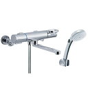 LIXIL(リクシル) INAX 浴室用 サーモスタット付シャワーバス水栓 エコフルシャワー スイッチシャワー 回せるもん RBF-814ZW
