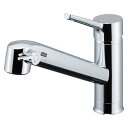 LIXIL(リクシル) INAX キッチン用 浄水器内蔵シングルレバー混合水栓 寒冷地 エコハンドル 凍結防止水抜き仕様 RJF-871YN