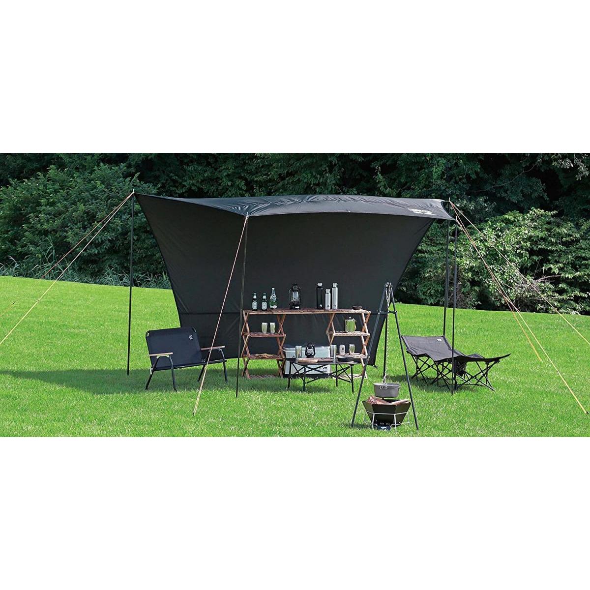 アルミ背付ベンチ UC-1660 CSブラックラベル キャンプ アウトドア キャプテンスタッグ CAPTAIN STAG通販格安セール情報 楽天 通販