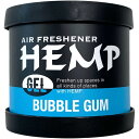 HEMP(ヘンプ) ルームフレグランス エアーフレッシュナー ジェル BUBBLE GUM バブルガム 80g 芳香剤 置き型 ニューアークス NAX-050-009
