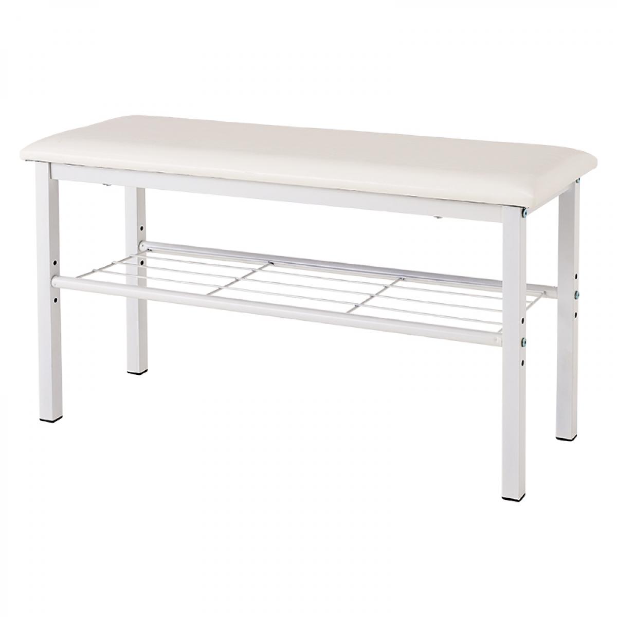 【I】 萩原(Hagihara) VB-7937WH 玄関ベンチ 新生活 インテリア 家具おしゃれ