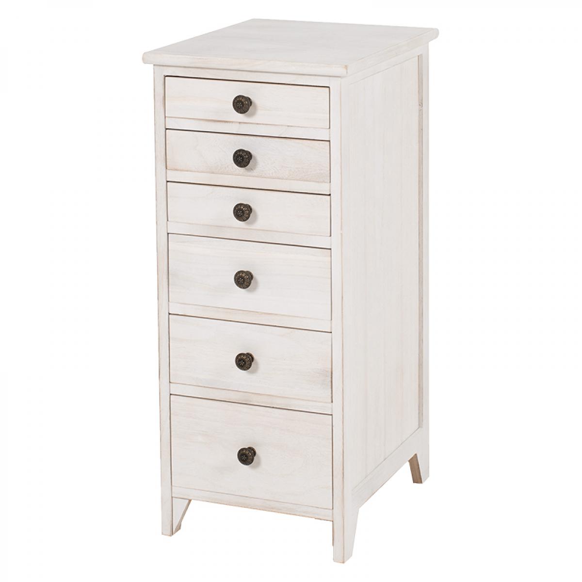 【I】 萩原(Hagihara) MCH-6270AW スリムチェスト 新生活 インテリア 家具おしゃれ(3)