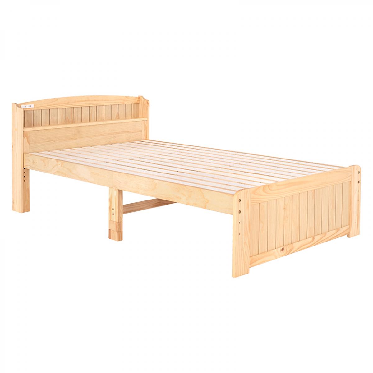 【I】 萩原(Hagihara) MB-5915SDNA セミダブルベッド 新生活 インテリア 家具おしゃれ