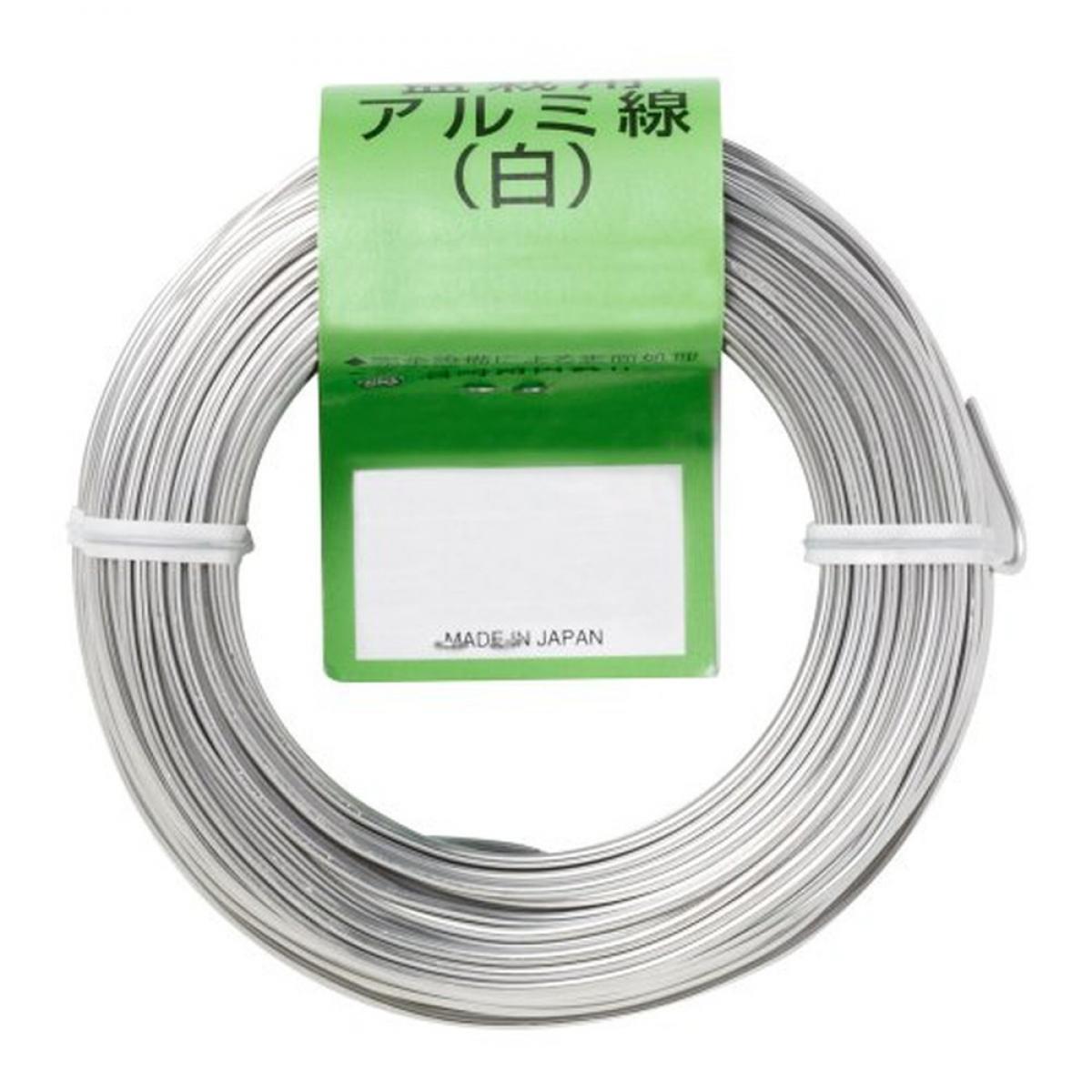 ハナカツ アルミ線 白 100g 2.5mm