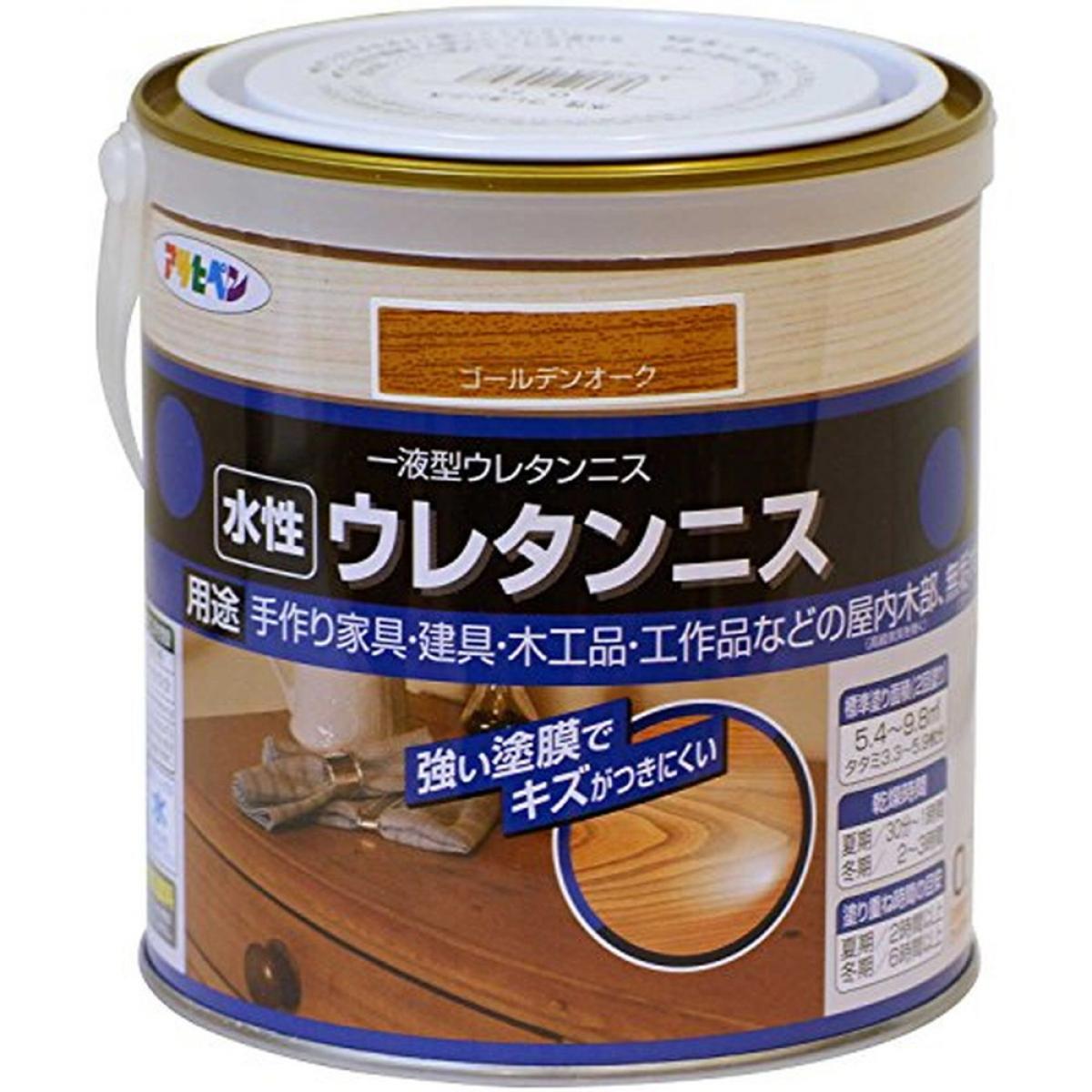 アサヒペン ニス 0.7L ゴールデンオーク