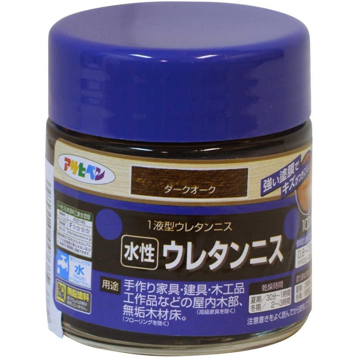  アサヒペン ニス 100ML ダークオーク