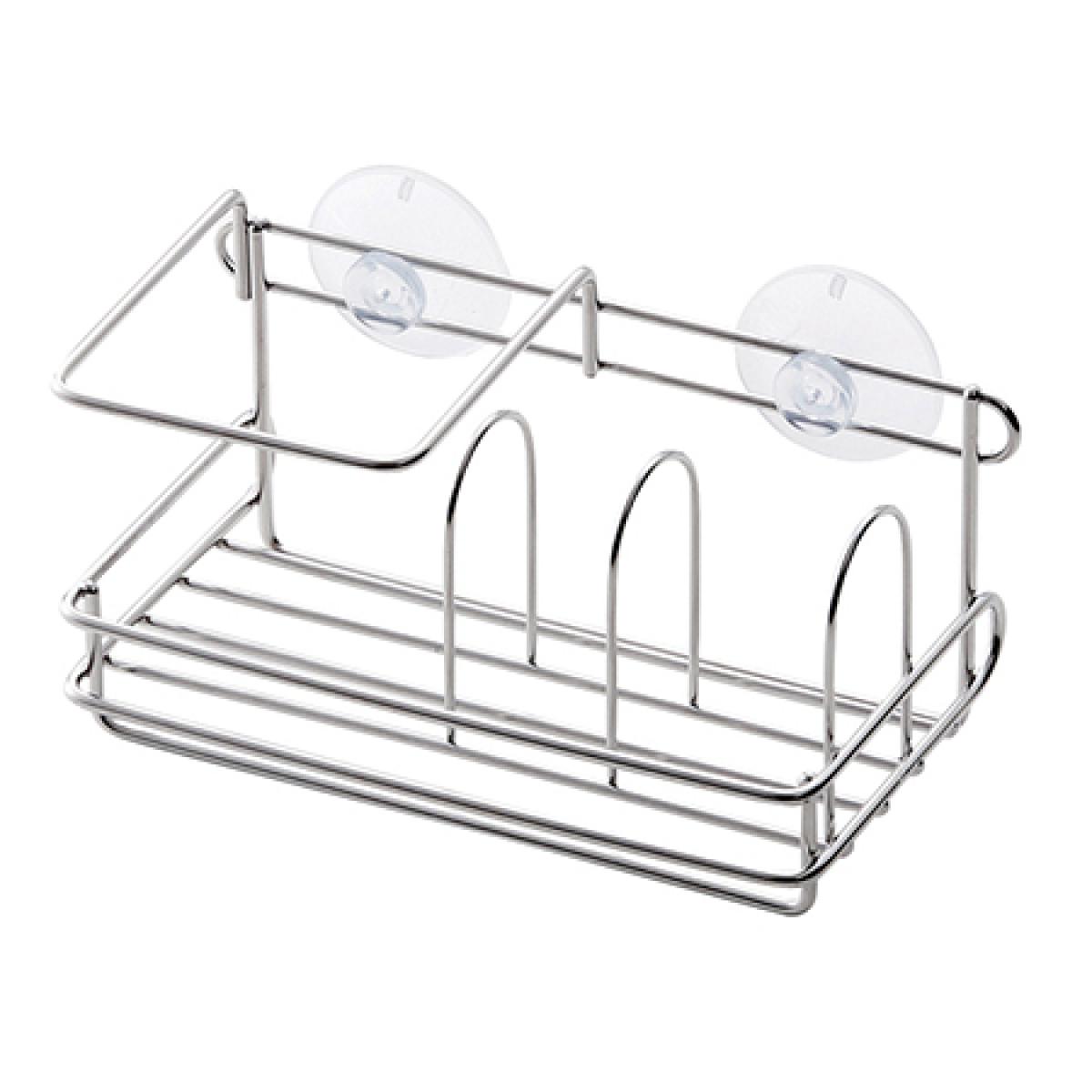 貝印 DR5409 NEW COOKDAY ボトル&スポンジラック(シンクインタイプ)