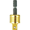 TJMデザイン インパクトドライバー用SDソケットアダプター 固定式 TSK-A3 差込角:9.5mm 1個