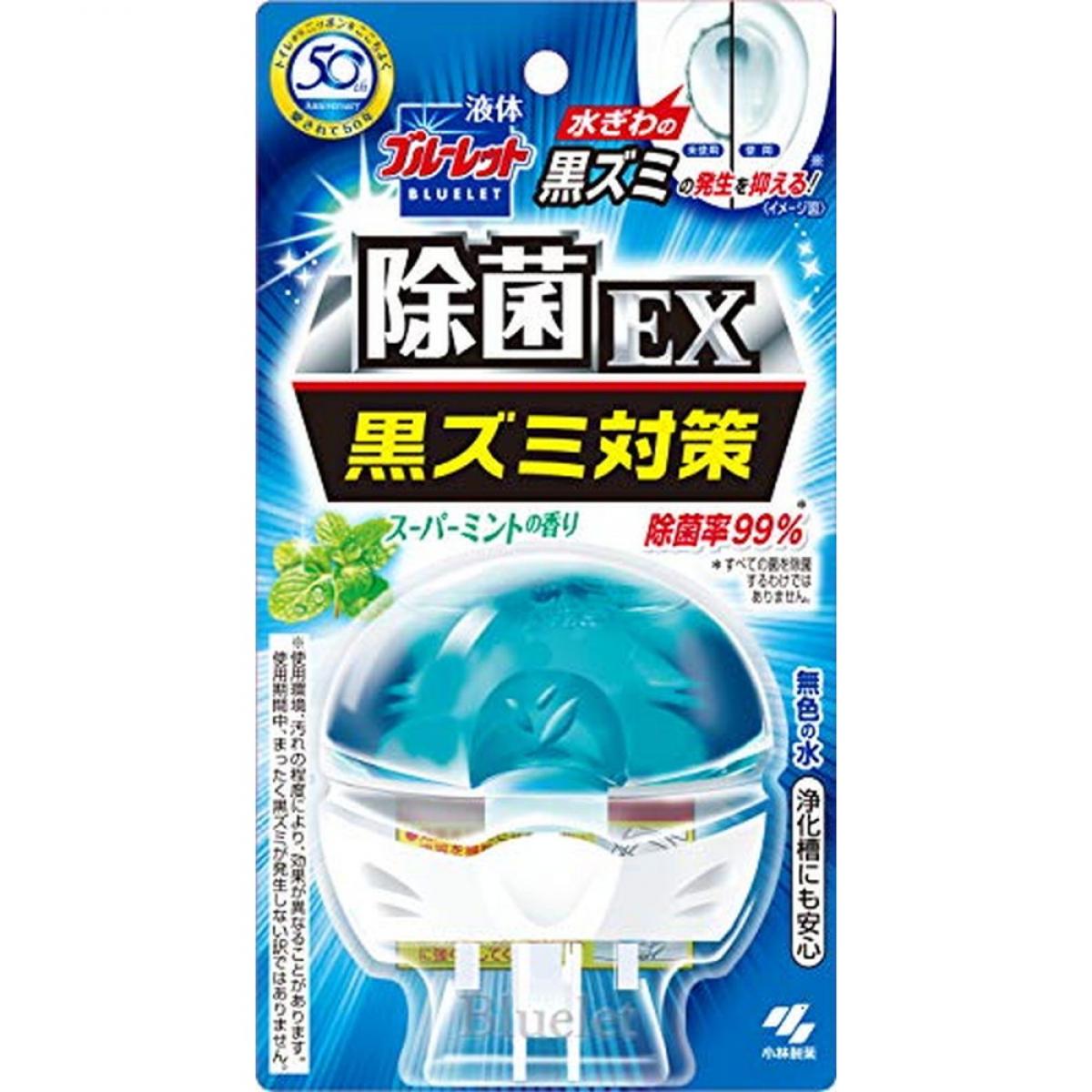 液体ブルーレットおくだけ除菌EX トイレタンク芳香洗浄剤 本体 スーパーミントの香り 70ml