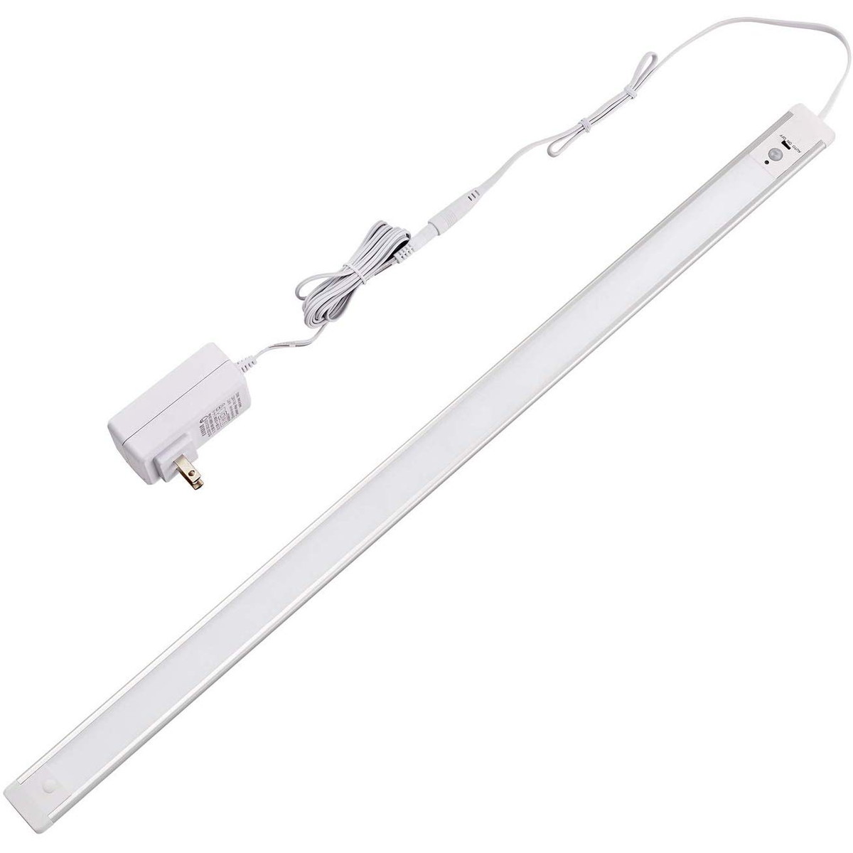 アウトレット：エルパ LED バーライト AC電源 人感センサー式 電球色 60cm ALT-2060PIR(L) / キッチン照明や棚下灯など便利に使える多目的灯。薄型スリムなライトです