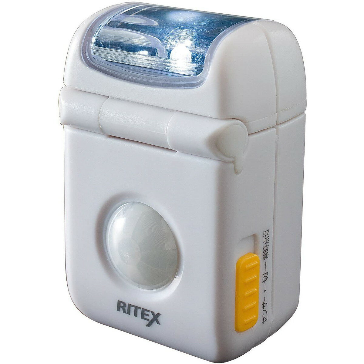 ムサシ RITEX 乾電池式LEDマイクロセンサーライト 防雨型 ASL-010