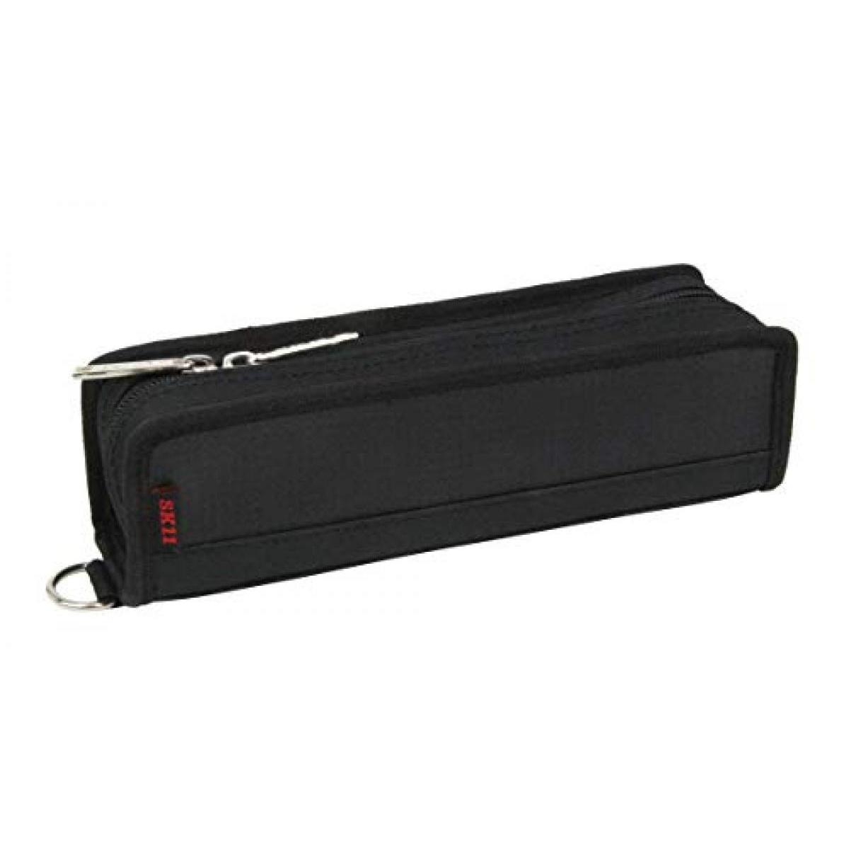 SK11 スリムツールケース 幅200×高さ60×奥行60mm STC-SL-20 Sサイズ ペンケース型 大開口 ブラック