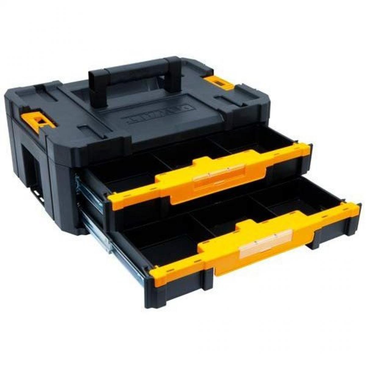 【在庫有・即納】 【送料無料】 デウォルト(DeWALT) TSTAK チェスト 2Drawers DEWALT DWST17804 収納ケース 工具収納 工具箱 ツールボックス 2