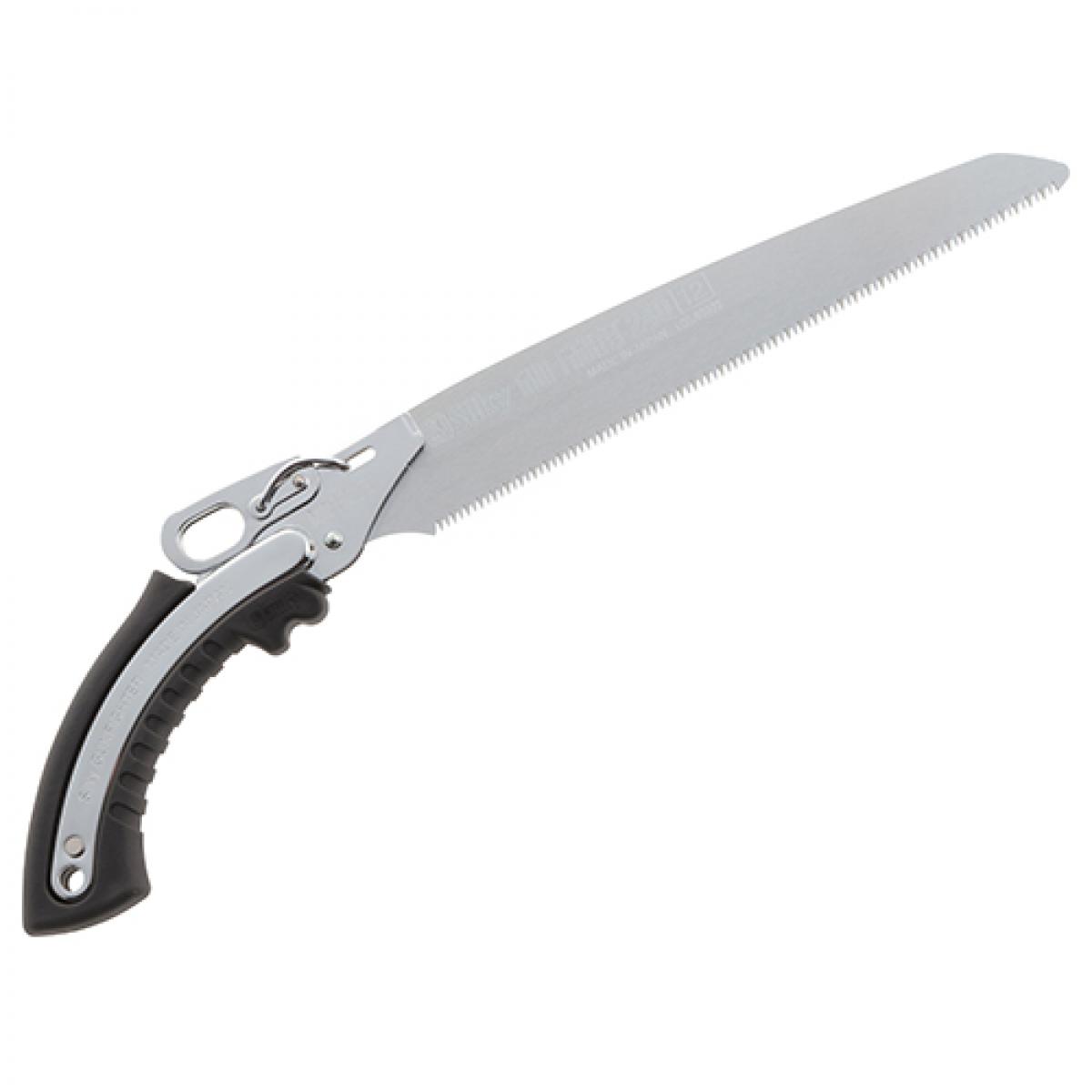 シルキー ガンファイター 鋸 本体 240MM 362-24 万能型 鞘入 のこぎり ノコギリ 土木工事 剪定 枝打ち ..