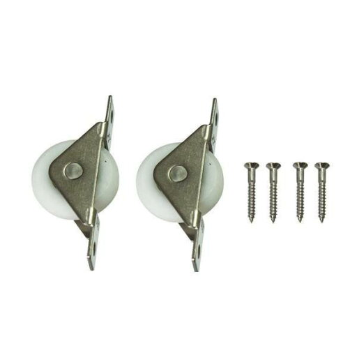 ハイロジック 17337 静音機能戸車ステン枠YV 33mm 2個入 00017337-001 ハイロジック 17337 静音機能戸車ステン枠YV 33mm 2個入 00017337-001