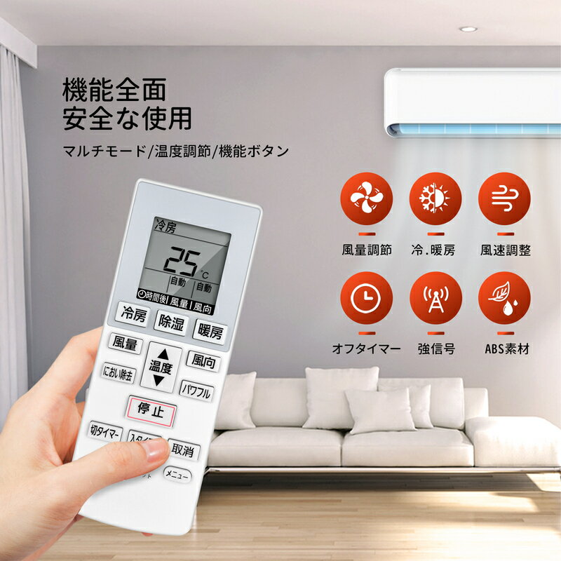 SHZ エアコンリモコン A75C4001 CWA75C4002X for パナソニック panasonic エアコン...