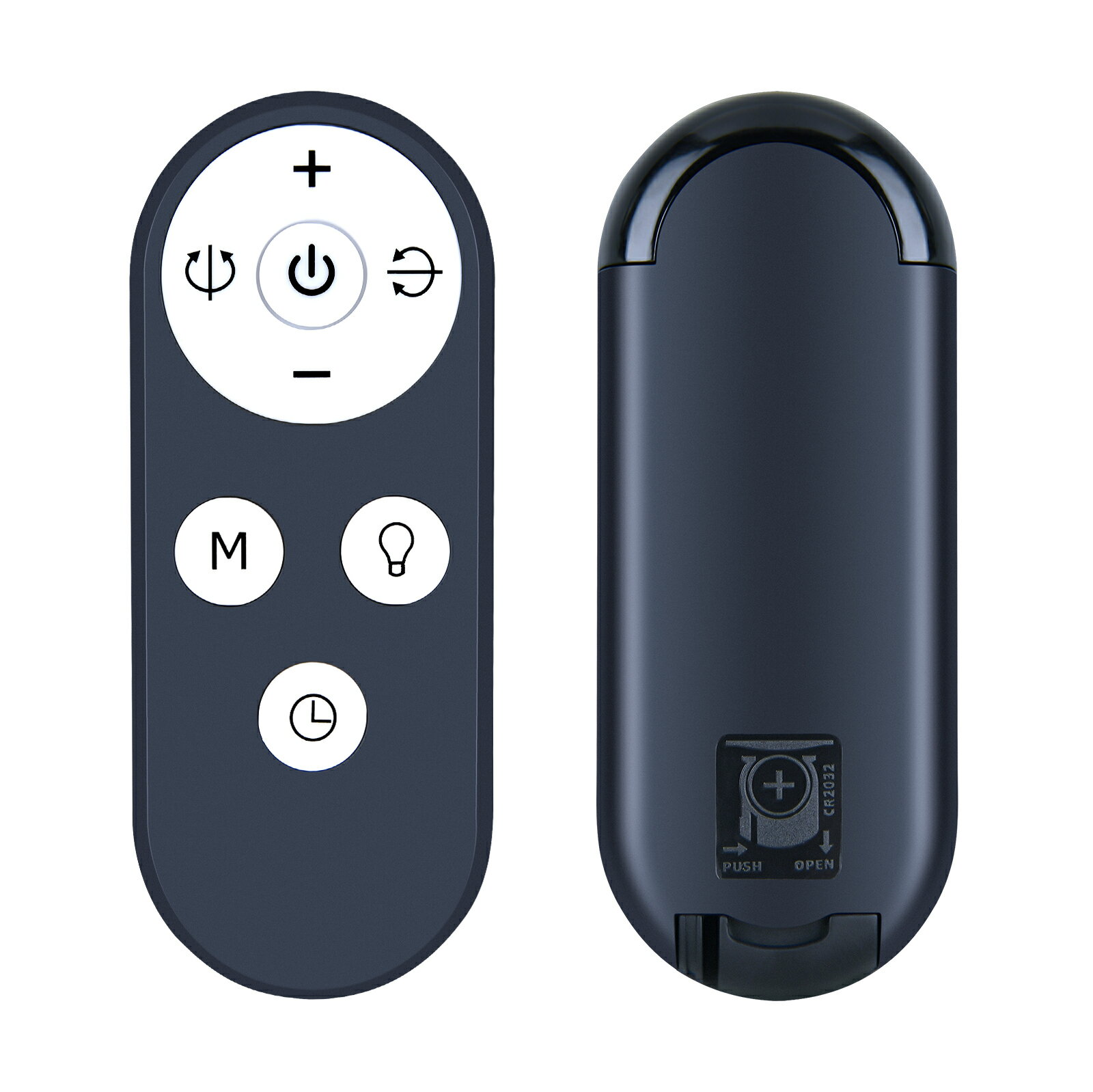 サーキュレーターリモコン for Polar Cedar リモコン 扇風機リモコン ブラック