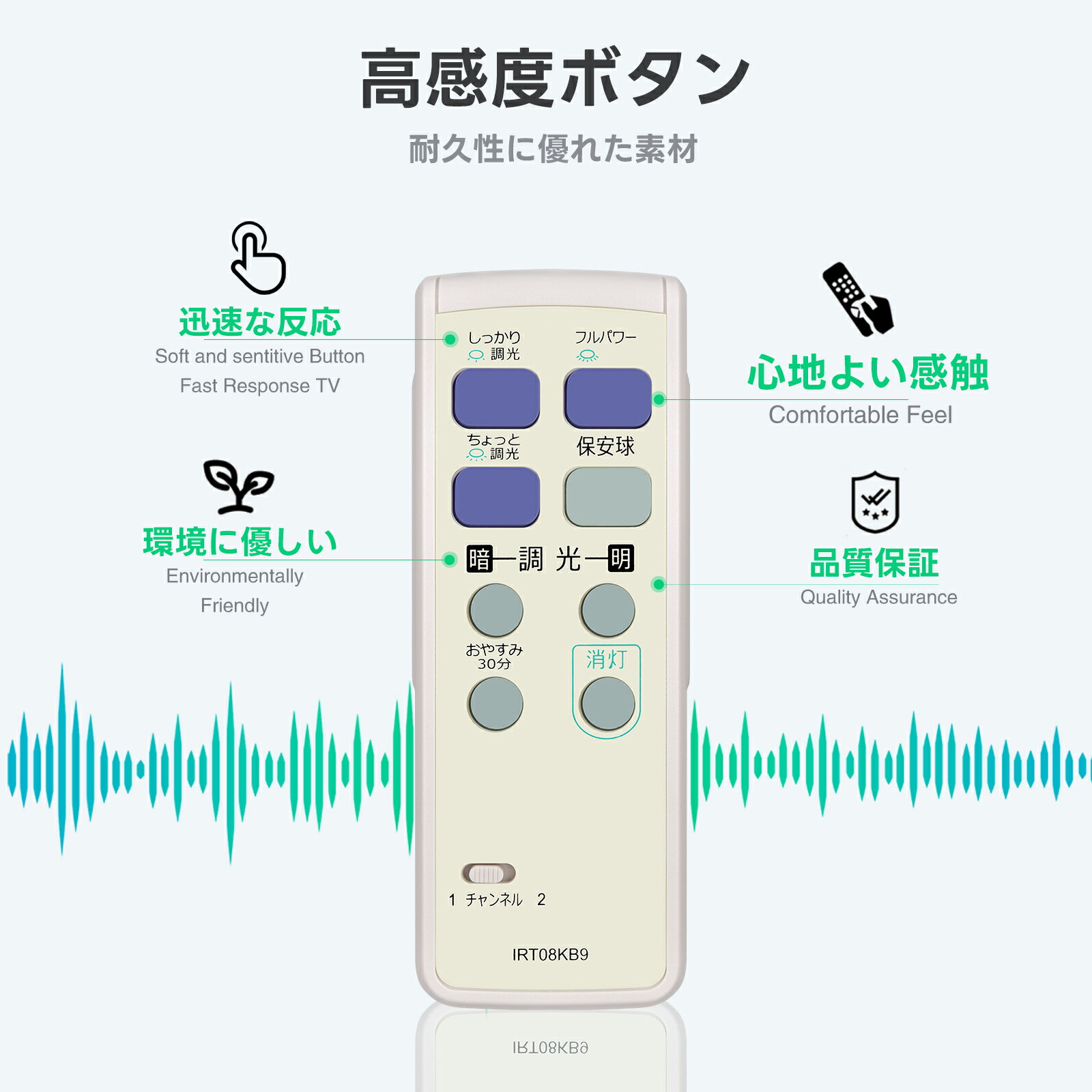 シーリングライトリモコン IRT08KB9 for HITACHI 日立 照明用 リモコン IRT08KB9 ...