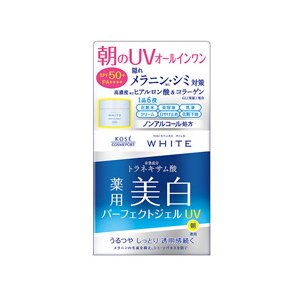 【メール便対応】コーセーコスメポート　モイスチュアマイルド　ホワイト　ジェルクリームUV　d　90g　＜日中用美白ジェルクリーム＞　※ネコポス不可のサムネイル