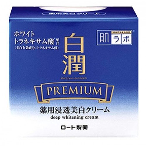 【メール便対応】ロート製薬　ハダラボ　白潤プレミアム　薬用浸透美白クリーム　　50g　＜ホワイトニングクリームc＞　※ネコポス不可のサムネイル